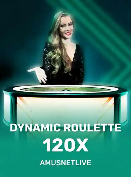 Dynamic Roulette 120x game tile